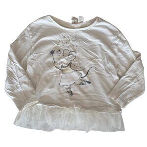 Carter's 3D Mouse Shirt Girls Size 5T